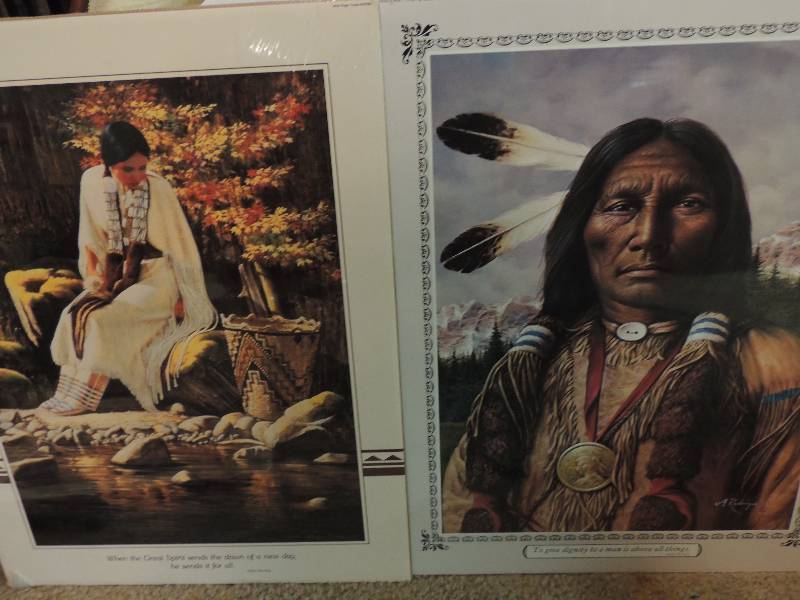 lot 204 image: 4 picture- 1 - 16 x 20 matted lands...