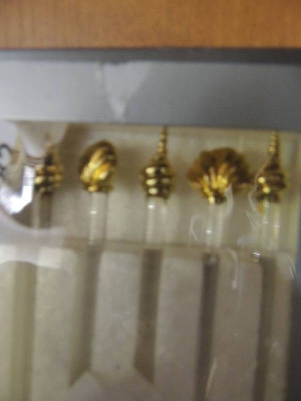 lot 182 image: Cocktail Swizzle Sticks with Shells...