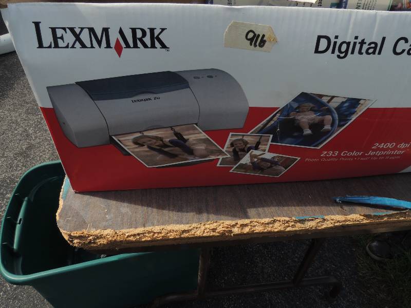 lot 539 image: Lexmark digital camera and printer...