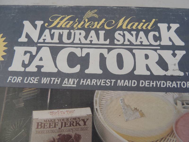 lot 580 image: Harvest MAID NATURAL SNACK FACTORY ...