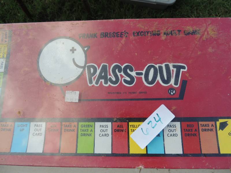 lot 624 image: NIB pass out game (some damage to b...