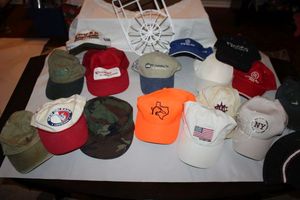 lot 28 image: Ballcap Hat collection with hat washer mold