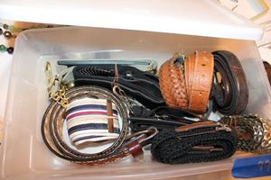 lot 99 image: Mixed belts as shown