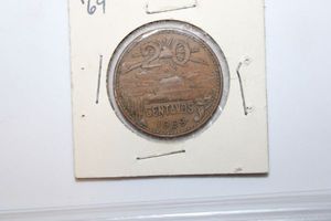 lot 142 image: Mexican currency--1969 20 centavos