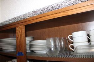lot 207 image: China dishes with gold trim