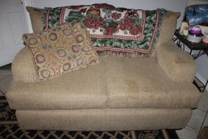 lot 245 image: Loveseat as shown 53W x 36D