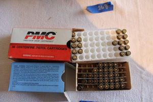lot 267 image: Ammo Pistol cartridges, see photos
