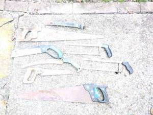 lot 318 image: Hand saws