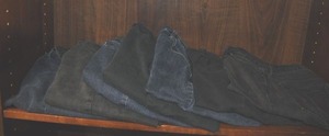 lot 103 image: ClothesSeven Pairs of Size 12 Jeans, Gloria Vanderbilt and Charter Club