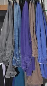 lot 105 image: Clothes Five Pairs of Slacks Size 12, Includes Ruby Rd. and more