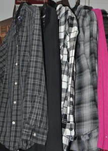 lot 112 image: Cothes Five Long Sleeve Blouses, Tommy Hilfiger, Gap and More