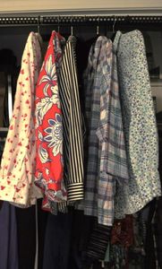lot 118 image: Clothes Five Medium 34 Sleeves Blouses, J. Crew, Tommy Hilfiger and More