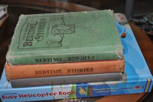 lot 62 image: Vintage Books, Princess Rags & Tatters copyright 1912, Bedtime Stories copyright 1932, 1942 and More