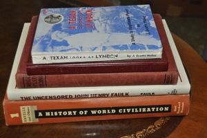lot 64 image: Vintage Books including a signed The uncensored John Henry Faulk and more