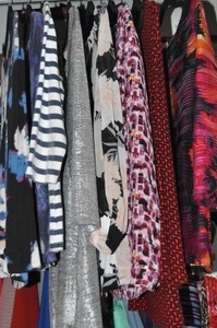 lot 129 image: Eight Womens Blouses, Calvin Klein, Liz Claiborne and more