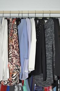lot 130 image: Eight Size Small Womens Long Sleeve and 34 Sleeve Blouses, Chaus Sport, Orvis and others