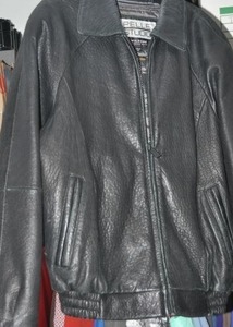 lot 136 image: Leather Coat, Pelle Studio