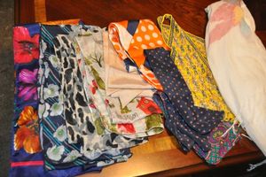 lot 140 image: Scarves and More