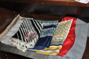 lot 141 image: Silk Scarves and More