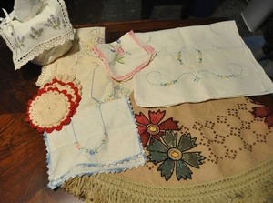 lot 146 image: Hand Made Vintage Items