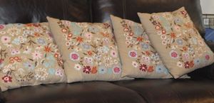 lot 168 image: Four Throw Pillows