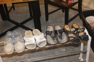 lot 164 image: Ladies size Shoes, and Sandals