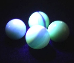 lot 209 image: Vintage Uranium Oxide Marbles