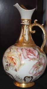 lot 219 image: Vintage Ceramic Decorative Pitcher