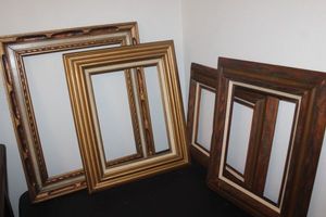 lot 249 image: Empty decorative Frames.. see photos for sizes
