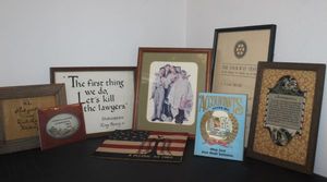 lot 278 image: Framed Artwork