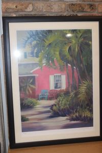 lot 291 image: Artist signed and numbered (158 of 400) Framed print