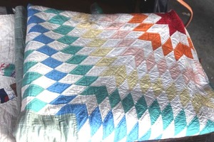lot 325 image: Two Quilts ( Will Need Laundered From Being Stored For Many Yrs)