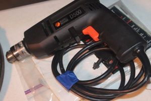 lot 347 image: Gently Used Black and Decker Corded Drill