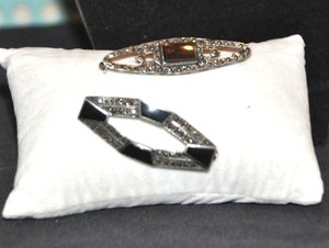 lot 253 image: Vintage Broaches, both Stamped 925