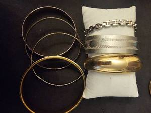lot 266 image: Ladies Bracelets, Including one is a Citizen bracelet