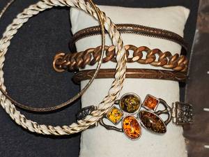 lot 267 image: Ladies Bracelets, Copper Syles and others