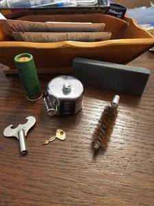 lot 371 image: Vintique Shotgun shell