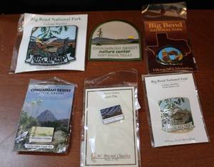 lot 8 image: Pins and patches Big bend national Park and more see pictures