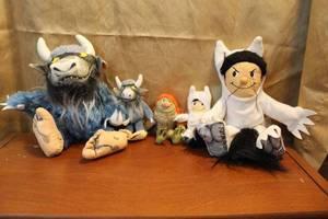 lot 33 image: Where the wild things are plushies