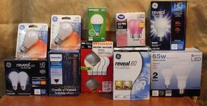 lot 48 image: Light bulb lot mixed bulbs see picture