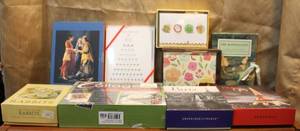 lot 54 image: Mix of cards some blank others have sayings see photos
