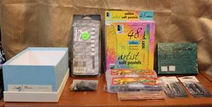lot 55 image: Assorted pastels