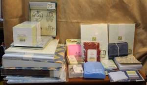 lot 67 image: Office stationary binder mixed lot see photo