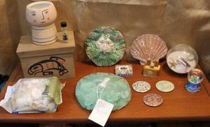 lot 79 image: Seashells and sea glass and much more see all pictures