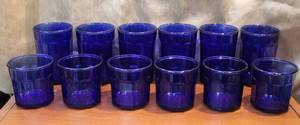 lot 95 image: Blue glasses