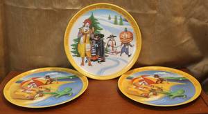 lot 105 image: 1977 McDonald plates