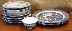 lot 108 image: China dishes
