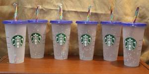 lot 120 image: Set of 6 unused Starbucks cups