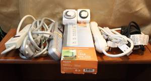 lot 123 image: power strips and more see pics