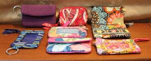 lot 133 image: Vera Bradley change purses  some ID holders